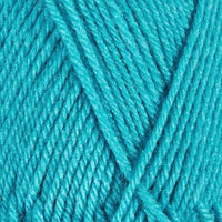 Pelote de laine - Turquoise - 50% Laine 50% acrylique - Bergère de France - Idéale 4