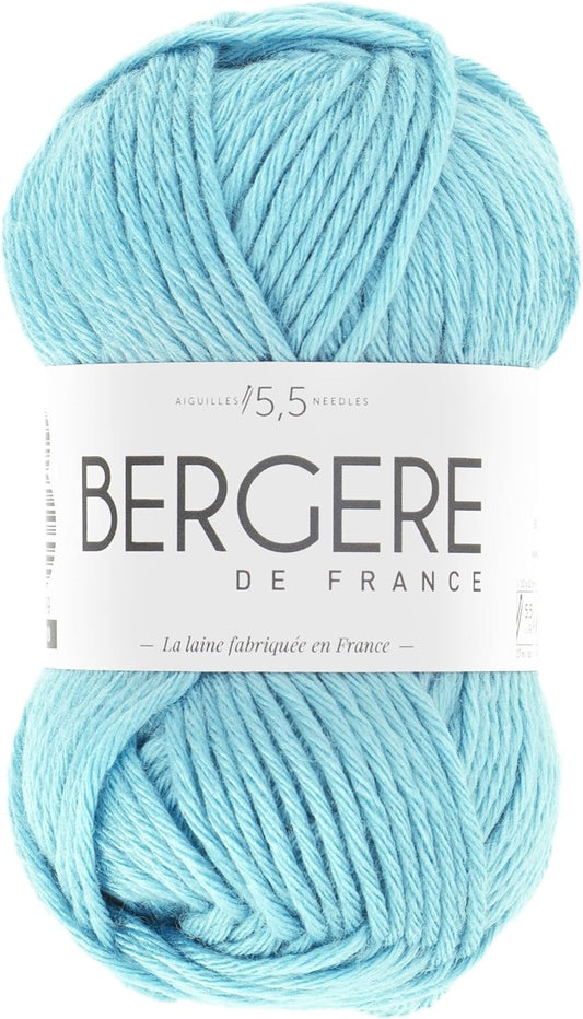 Pelote de laine - Océan - 50% Laine mérinos 50% acrylique - Bergère de France - Image