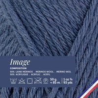 Pelote de laine - Pacifique - 50% Laine mérinos 50% acrylique - Bergère de France - Image