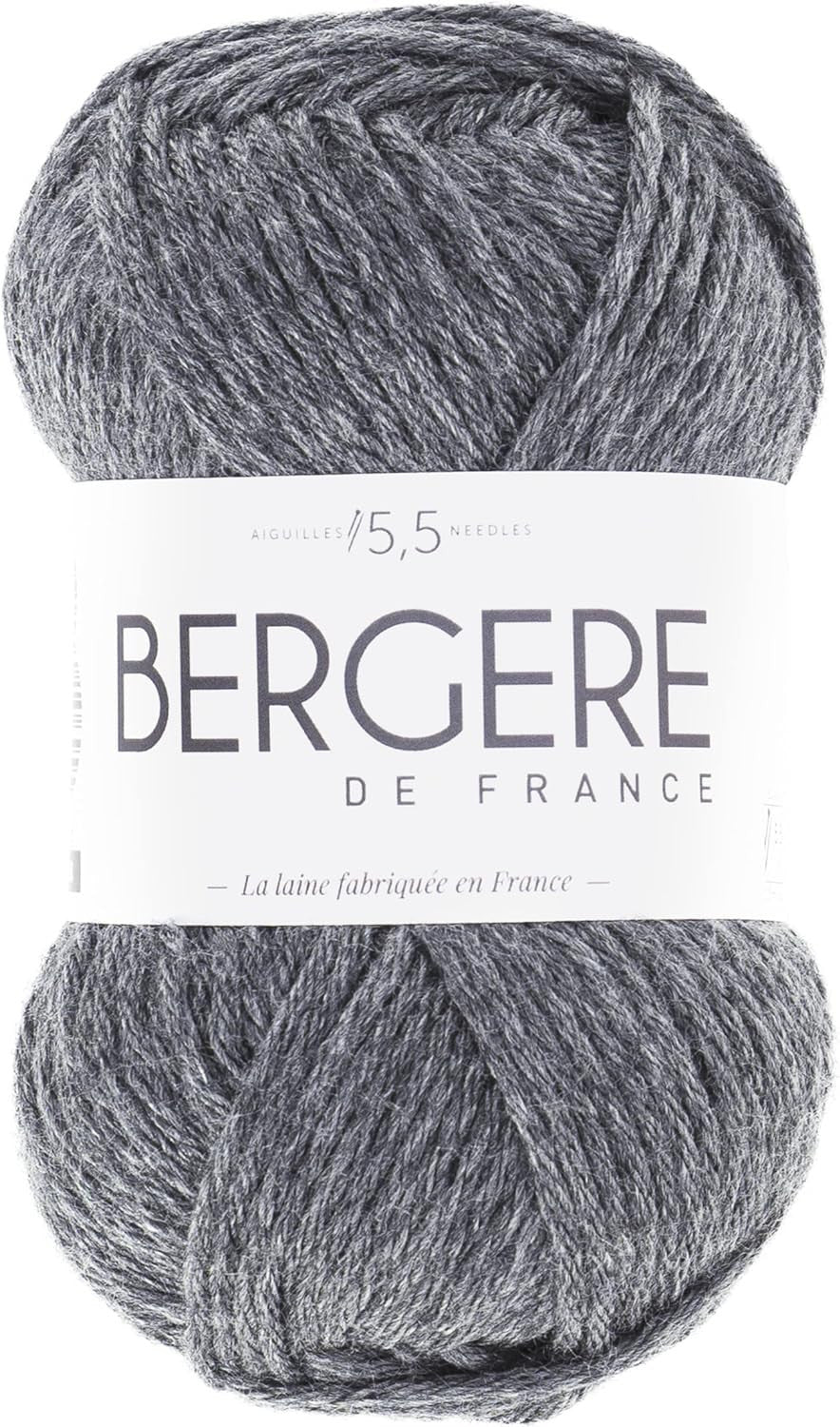 Pelote de laine - Rocher - 50% Laine mérinos 50% acrylique - Bergère de France - Image