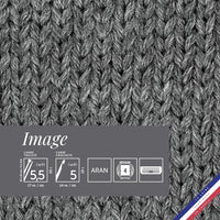 Pelote de laine - Rocher - 50% Laine mérinos 50% acrylique - Bergère de France - Image