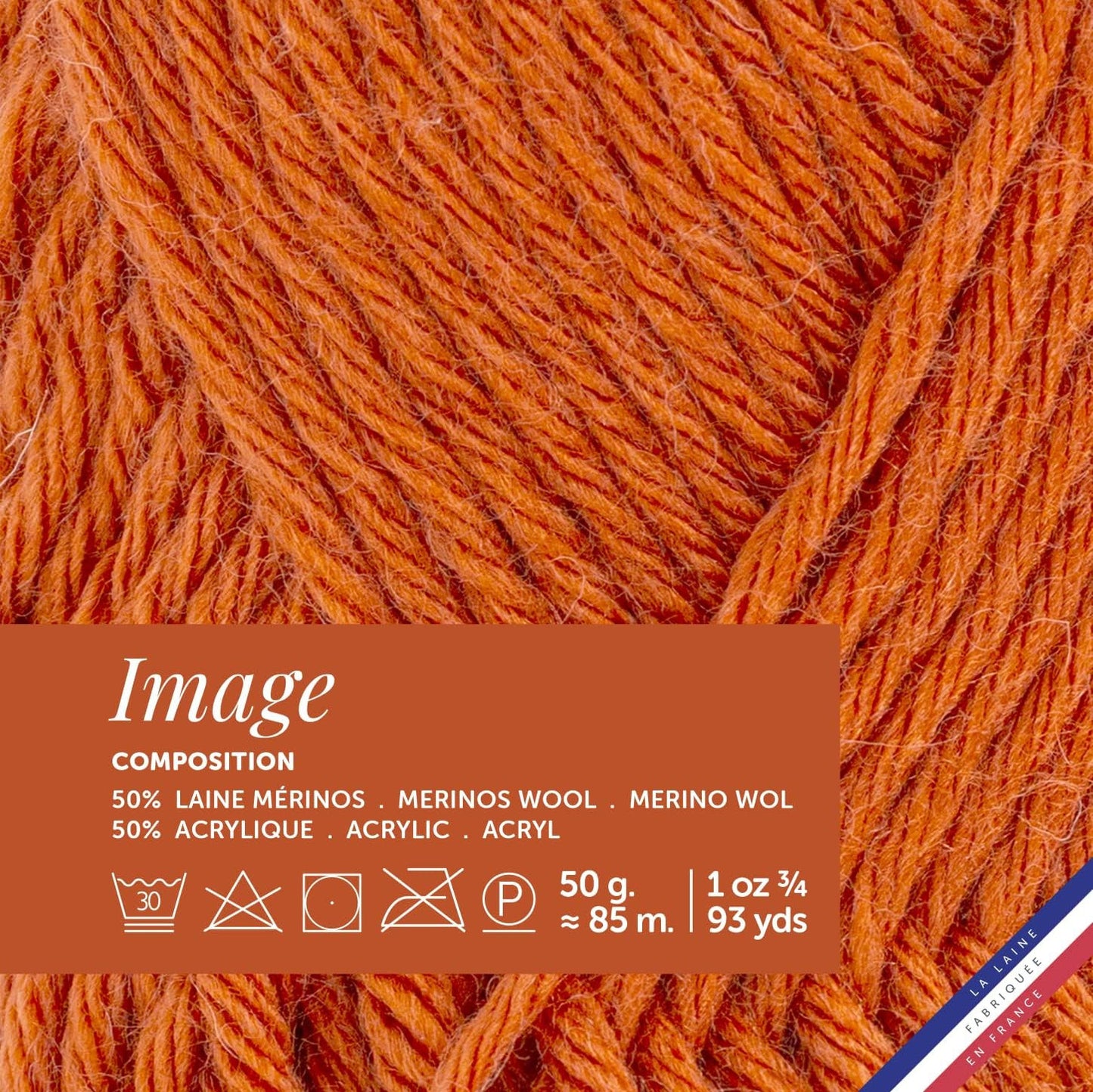 Pelote de laine - Toscane - 50% Laine mérinos 50% acrylique - Bergère de France - Image