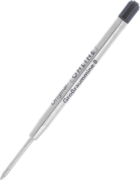 Recharge pour stylo à bille - Noir - Trait large - Standard international - Online