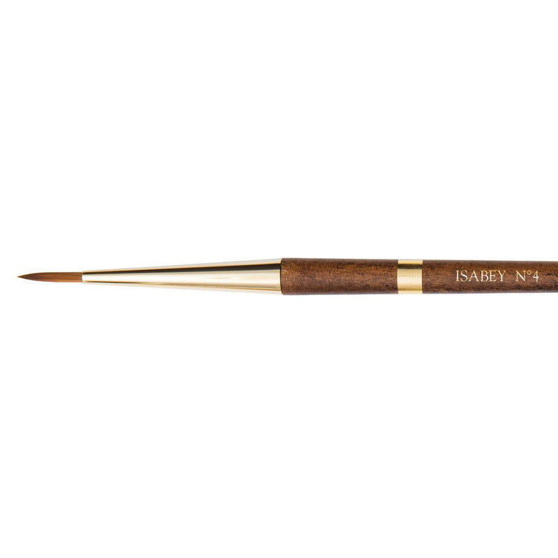 Pinceau - Rond - Aquarelle - Isabey - Isaqua - 6241i - N°4- Fibres synthétiques
