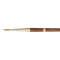 Pinceau - Rond - Aquarelle - Isabey - Syrus - 6224i - N°4 - Fibres synthétiques