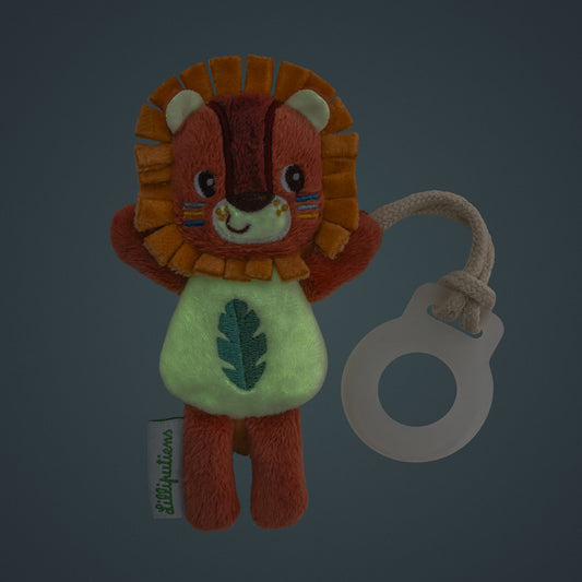 Peluche - Avec attache tétine - Dès la naissance - Jack mon ami de la nuit - Lilliputiens