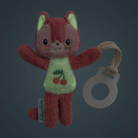 Peluche - Avec attache tétine - Dès la naissance - Jeanne mon amie de la nuit - Lilliputiens