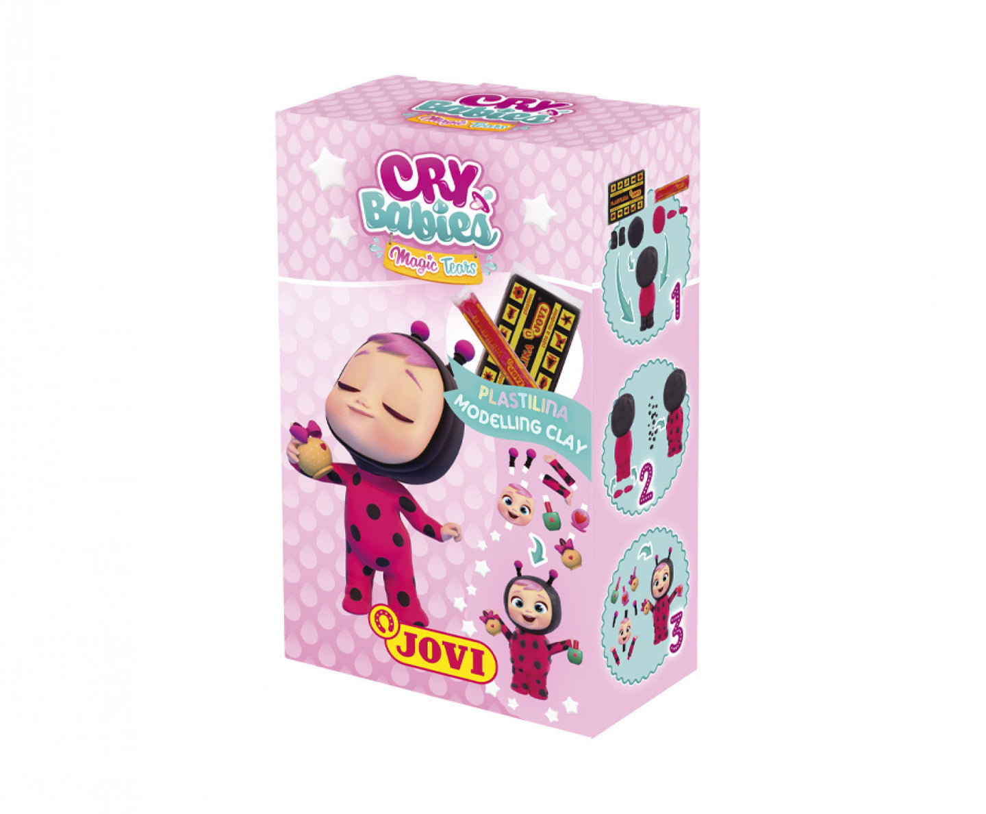 Personnage en pâte à modeler à créer Jovi Cry Babies Lady