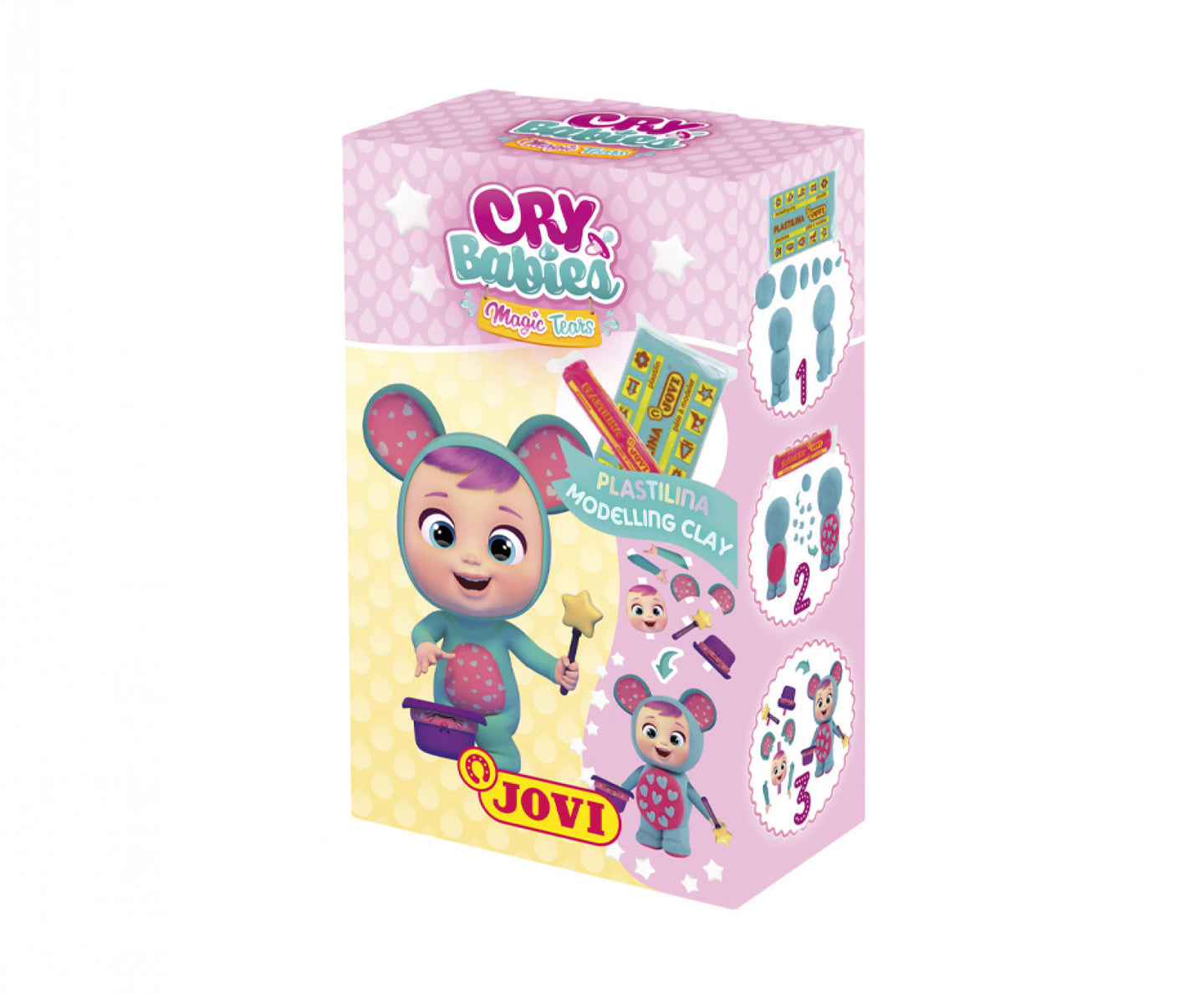 Personnage en pâte à modeler à créer Jovi Cry Babies Lala