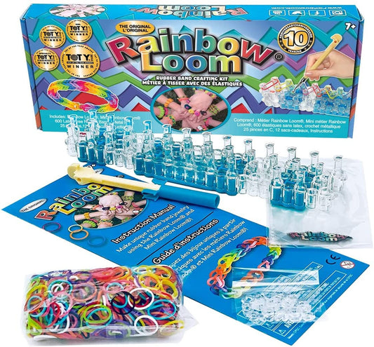 Rainbow Loom - Bracelets élastiques - Coffret métier à tisser - The original