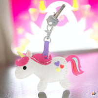 Porte-clés - Licorne - Feutrine - Kit créatif enfant - CTOP