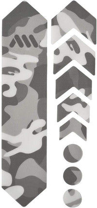 Protection pour cadre de vélo, VTT - Evite rayures et bosses - Militaire gris - AMS