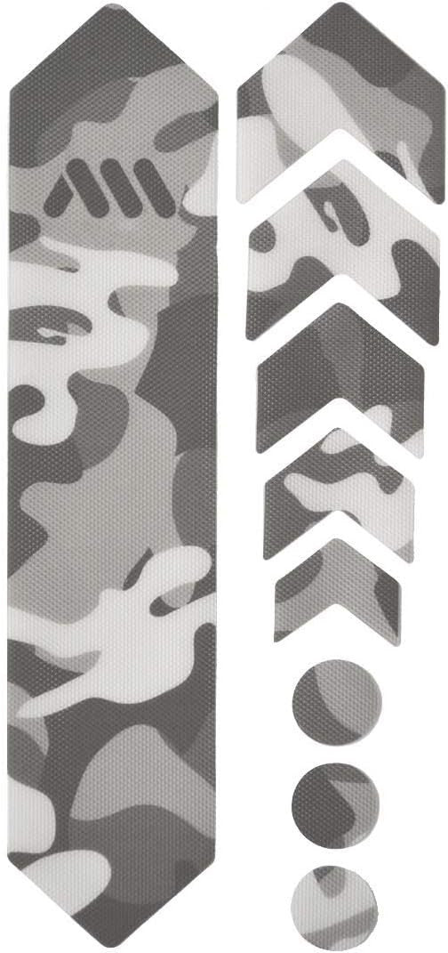 Protection pour cadre de vélo, VTT - Evite rayures et bosses - Militaire gris - AMS
