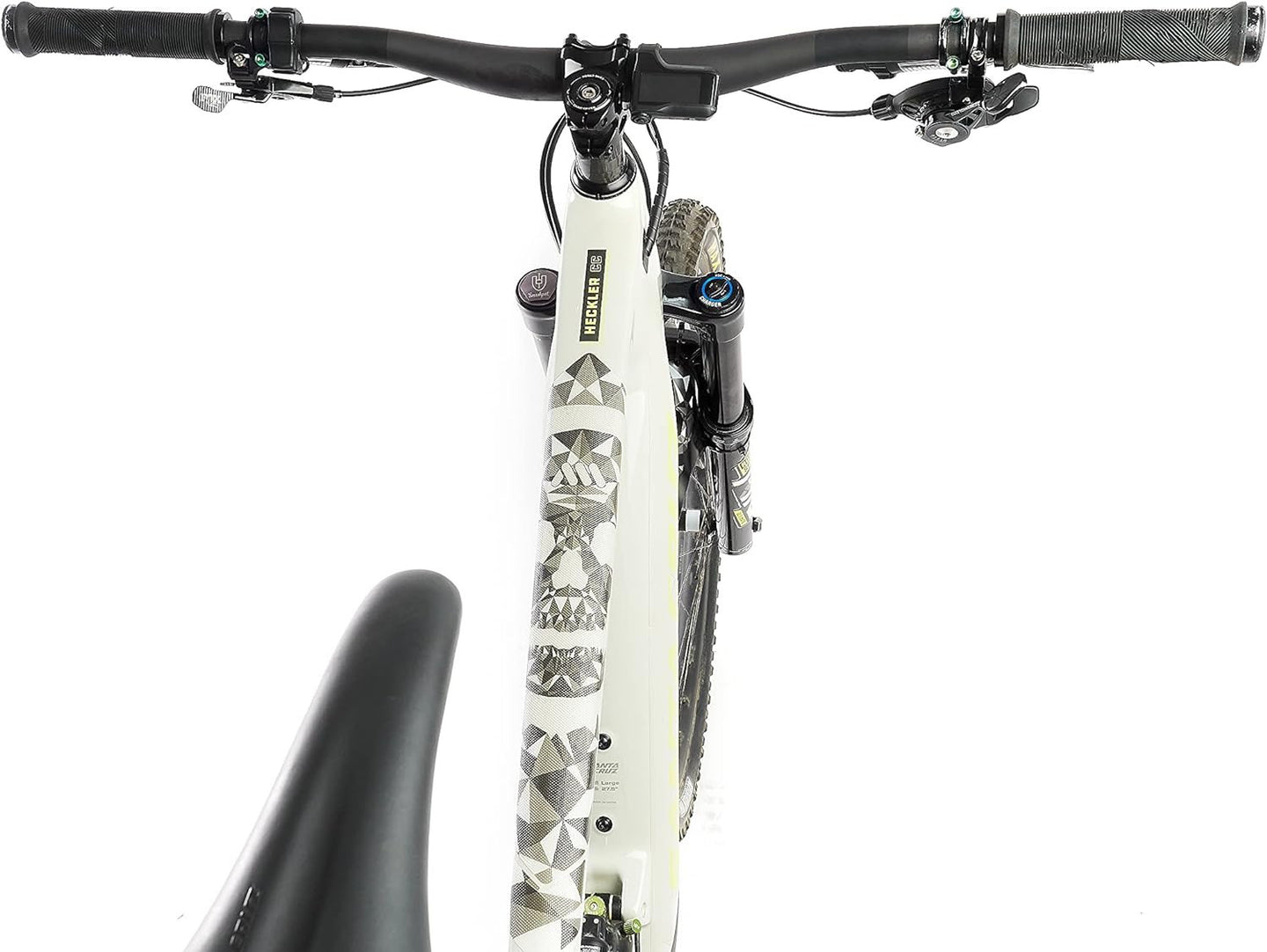 Protection pour cadre de vélo, VTT - Evite rayures et bosses - Skull - 10 pièces