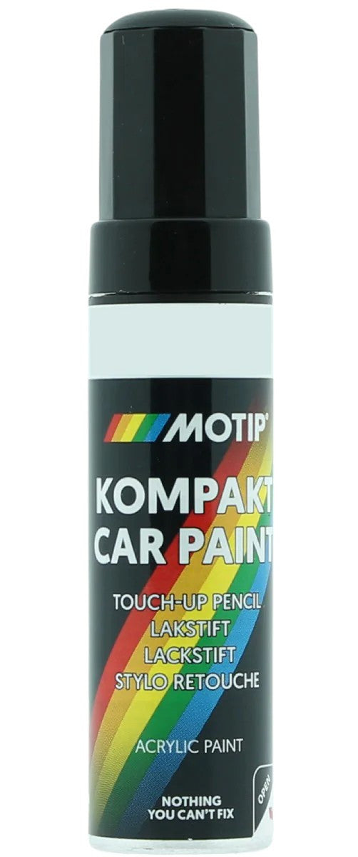 Stylo de retouche - Carrosserie - Noir métallisé - Multi-marques - Motip