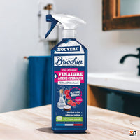 Produit détartrant pour salle de bain - Naturel - Vinaigre et acide citrique - Briochin