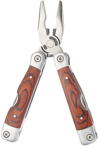 Pince multifonction Laguiole 8 outils manche en bois