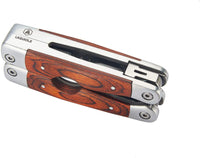 Pince multifonction Laguiole 8 outils manche en bois