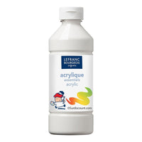 10 flacons peinture acrylique - 500ml - Assortiment - Lefranc & Bourgeois