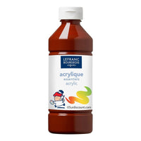 10 flacons peinture acrylique - 500ml - Assortiment - Lefranc & Bourgeois