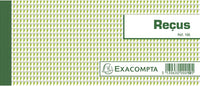 10 carnets de reçus - Avec talon - 50 feuilles - 9x21cm - Exacompta - 10E