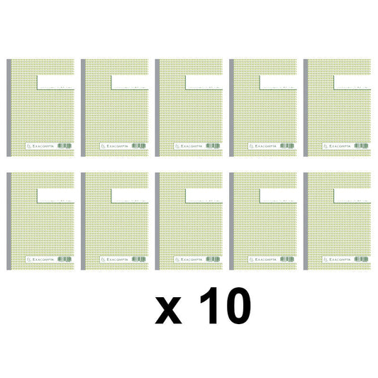 10 carnets - Manifold - Autocopiant - Dupli - A5 - 50 feuilles - Exacompta - 3250E