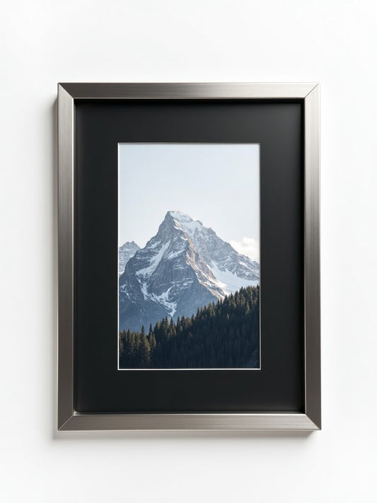 10 passe-partout - Noir - 13x18cm - Photo 9x13cm - Pour cadre - Encadrement