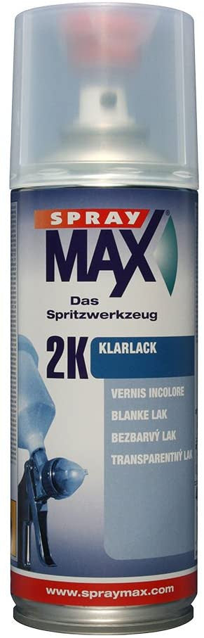 Lot de 3 bombes de vernis de finition - Automobile - Brillant - 2K Spray max - 400ml