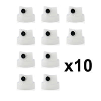 10 caps - Valve - Pour bombe de peinture - Astro fat cap - Tracé ultra-large - Débit très fort