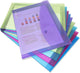 Pochettes - Bouton pression - A4+ - Semi-transparent - 10 unités - Rapesco