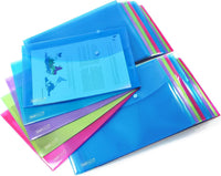 Pochettes - Bouton pression - A4+ - Semi-transparent - 40 unités - Rapesco