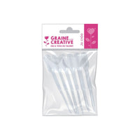 Pipettes en plastique - Pour colorant et parfum - Savon et bougie - 6 pièces