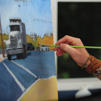 Pinceau - Plat - Acrylique - Liquitex - Brosse Free Style Plate - N°10