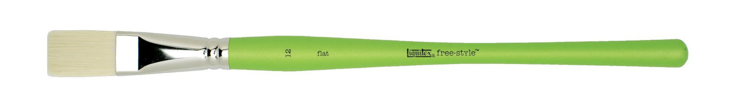 Pinceau - Plat - Acrylique - Liquitex - Brosse Free Style Plate - N°12