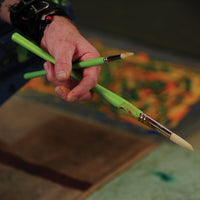 Pinceau - Usé bombé - Acrylique - Liquitex - Brosse Free Style Plate - N°12