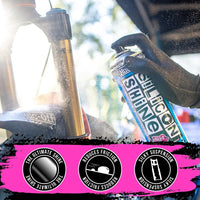 Produit lustrant - A base de silicone - Vélo, VTT - Protection - Brillance - Muc-Off - 500ml