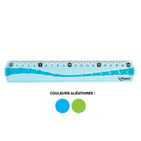 Règle - Plate - 20 cm - Plastique - Incassable - Maped