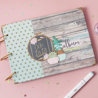 Poudre à embosser - Rose cerisier en fleurs - Carterie - Scrapbooking - Pot 12g - Sizzix