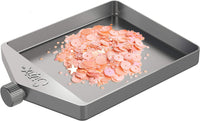Plateau - Entonnoir intégré - Pour poudres à embosser, paillettes, sequins