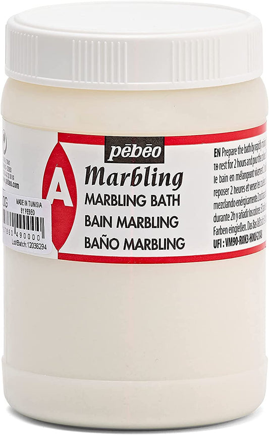 Produit pour réaliser des marbrures - Pébéo - Marbling bain - Pot de 200g