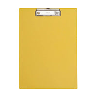 Porte-bloc plastifié - format A4 - jaune - MAUL