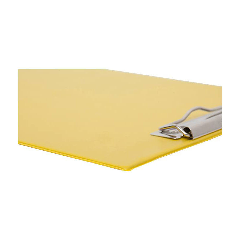 Porte-bloc plastifié - format A4 - jaune - MAUL