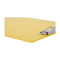 Porte-bloc plastifié - format A4 - jaune - MAUL