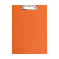 Porte-bloc plastifié - format A4 - orange - MAUL