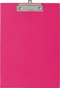 Porte-bloc plastifié - format A4 - rose - MAUL