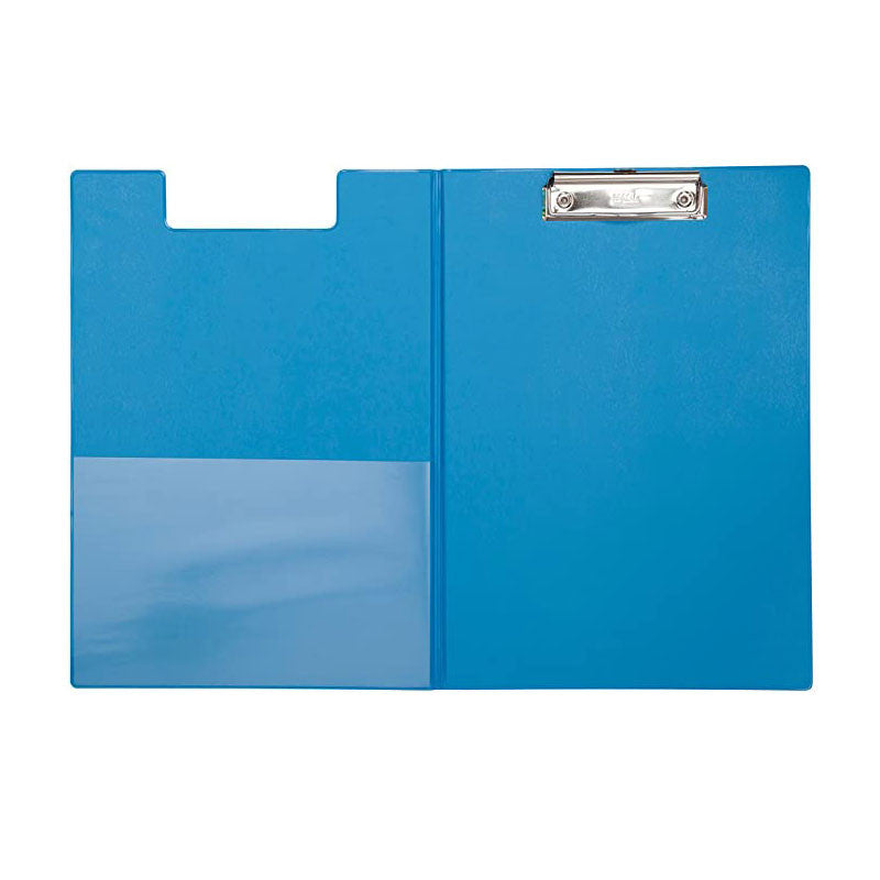 Porte-bloc avec rabat - format A4 - bleu clair - MAUL