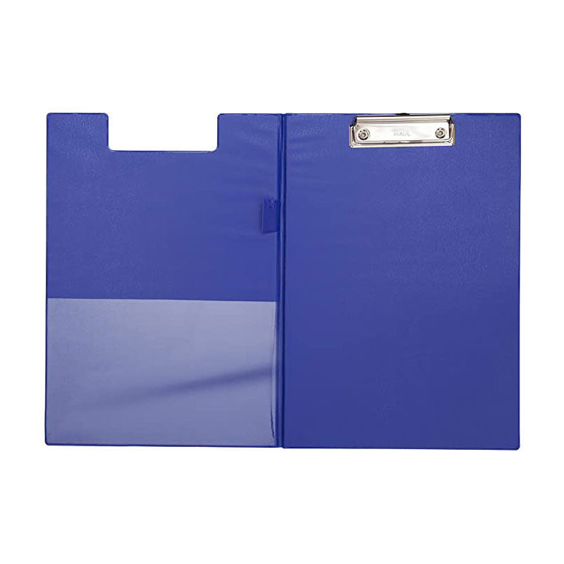 Porte-bloc avec rabat - format A4 - bleu  - MAUL