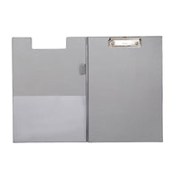 Porte-bloc avec rabat - format A4 - gris - MAUL