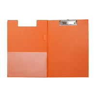 Porte-bloc avec rabat - format A4 - orange - MAUL