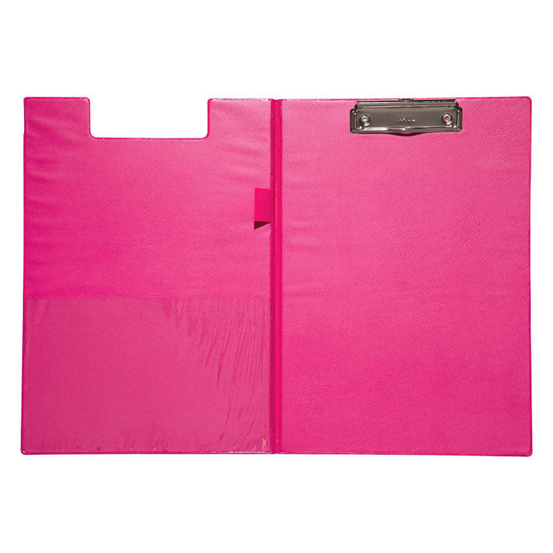Porte-bloc avec rabat - format A4 - rose - Maul